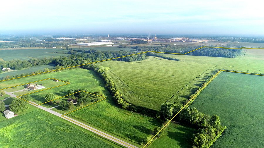 LAND AUCTION - 184+/- ACRES OFFERED IN 3 TRACTS IN ALLEN COUNTY, INDIANA